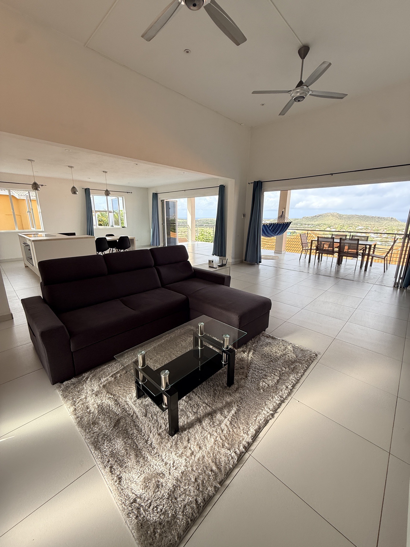 Open-plan living room interior